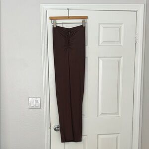 SKIMS Brown A-Line Skirt